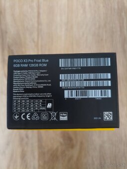 Poco X3 Pro 6+2 GB Ram 128 GB + obal a 3 sklá - 6