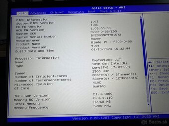 Razer Blade 15 (2023) RTX 4060 - 6