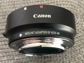 Canon M6 mark II + EF adaptér a speedbooster (32,5 MPx, 4k) - 6