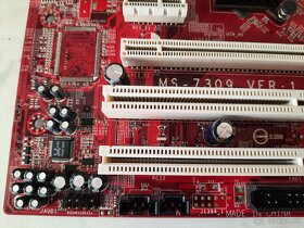 Retro doska MSI K9N65M-V s CPU a RAM - 6