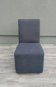 Set kresiel na kolieskach – sivé . - 6