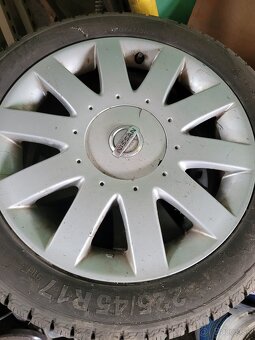 225/45 R17 zimné ako nové 8mmm - 6