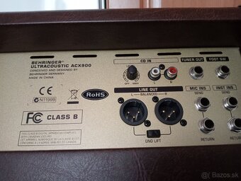 Kombo Behringer Ultracoustic ACX900 - 6
