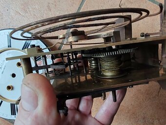 Starožitny hodinový stroj spolkový č2. - 6