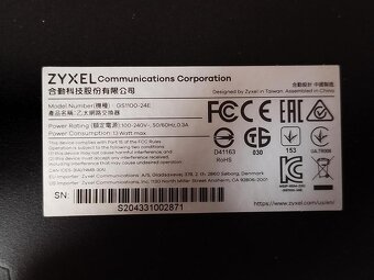 ZyXEL Switch 24 port GS1100-24E Gigabit - 6