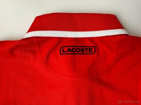Nová pánska,kvalitná polo košeľa LACOSTE - veľkosť S - 6