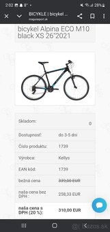 Predám Horský bicykel Alpina - 6