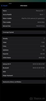 iPad pro 12,9” M1 - 6