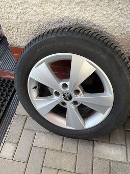 Kolesá 5x112 R16+zimné pneu 205/55 - 6
