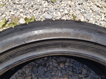 205/45 r17 letné pneumatiky 4ks Bridgestone - 6