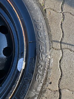 Predám disky + pneumatiky na Ciroen Xsara - 4 ks - 6