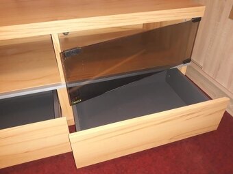 TV stolík 163 cm dĺžka, na kolečkách - 6