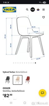 Stolicky Ikea Odger - 6