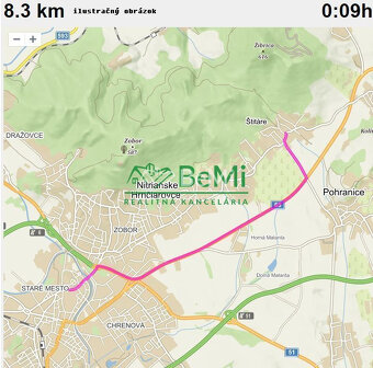 Pozemok Štitáre (800 m2) ,v slepej uličke pod lesom ID 539- - 6