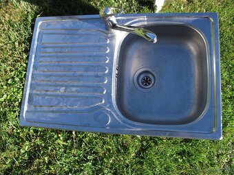 Predám nerezový drez-2kusy.Lacno. - 6