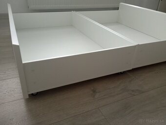 Úložné boxy / šuplíky na kolečkách pod posteľ - 6