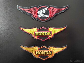 Motorkárska nášivka veľka Honda na chrbát - 6