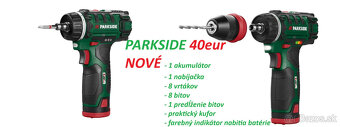 Aku vŕtací skrutkovač Parkside, Osobná váha Silvercrest - 6