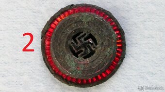 kopané odznaky, kokarda, medaila - 6