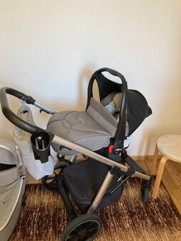 Predám kočík Baby Design, 3 kombinácia. - 6