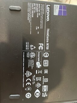 Perfektný Lenovo ThinkCentre M700 512SSD - 6