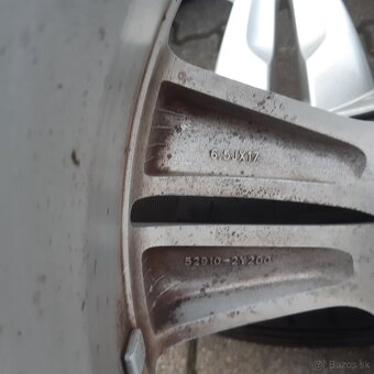 Predam hlinikove disky na Hyundai IX 35 17 zoll - 6