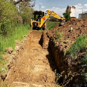 Minibager, Traktorbager, Výkopové práce, kontainer, hnoj
- 6