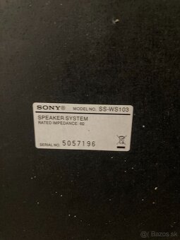 Predám ONKYO zosiloač TXNR 525 plus boxy - 6