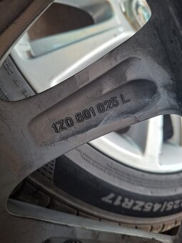 5x112 R17 Originál Škoda Octavia 2 RS - 6