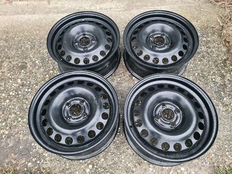 Plechove disky 4x100mm r15 opel - 6