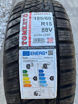 Predám Celoročnú pneu Tomket 185/60 R15 88V - 6