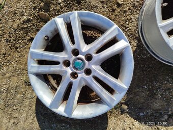 Disky elektrony škoda  5x100 R16 - 6