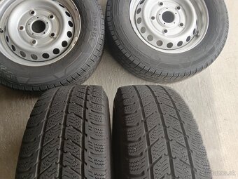 15"Zimné kolesá Ford Transit Custom 5x160 215/65 R15 C - 6