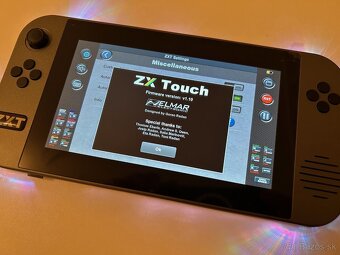 Retro herná konzola ZX Touch na hry z 8-bitového ZX Spectrum - 6