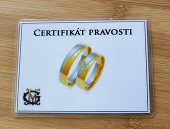 Svadobné obrúčky Marlen Gold - 6