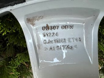 5x100 r15 6J ET43 + letne pneu 195/55r15 - 6