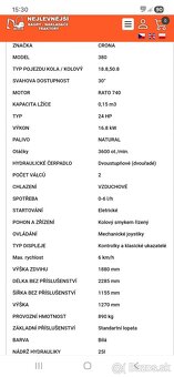 Predám pasovy mini nakladač - 6