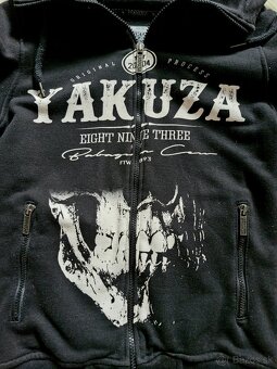 NOVA Tommy Hilfiger biela a Yakuza cierna mikina - 6