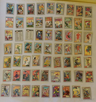 Zberateľské karty DC Cosmic 1991 - 6