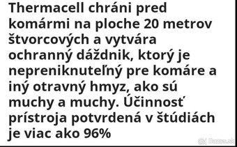 Nový odpudzovač komárov Thermacell. - 6