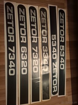 Predam nalepky Zetor - 6