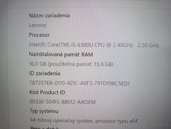 Lenovo thinkpad t460 - Intel core i5 - 16gb ram - Windows 11 - 6