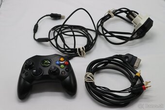Xbox Classic-Originálna retro konzola-Kompletné prísluše - 6