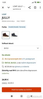 Detské topánky prechodné LOAP - 6