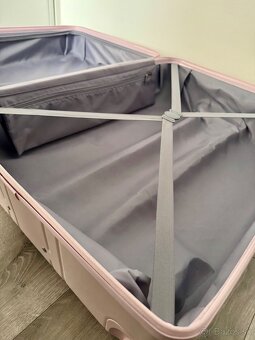 XL cestovný kufor svetlo ružový 86,5 x 57,5 x 32,5cm - 6