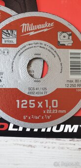 Milwaukee 125x1x22.23 - 6