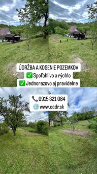 KOSENIE A ÚDRZBA POZEMKOV, BYTOVÝCH DOMOV - 6