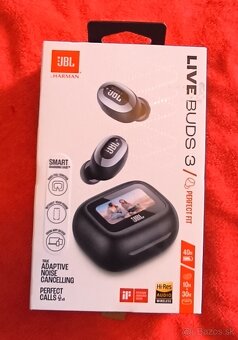 Predám BT slúchadlá JBL LiveBuds 3 - 6
