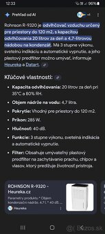 Odvlhčovač Rohnson - 6