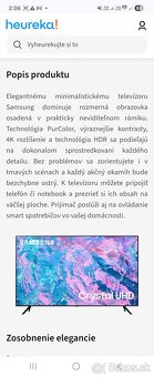 Samsung TV Crystal UHD - 6